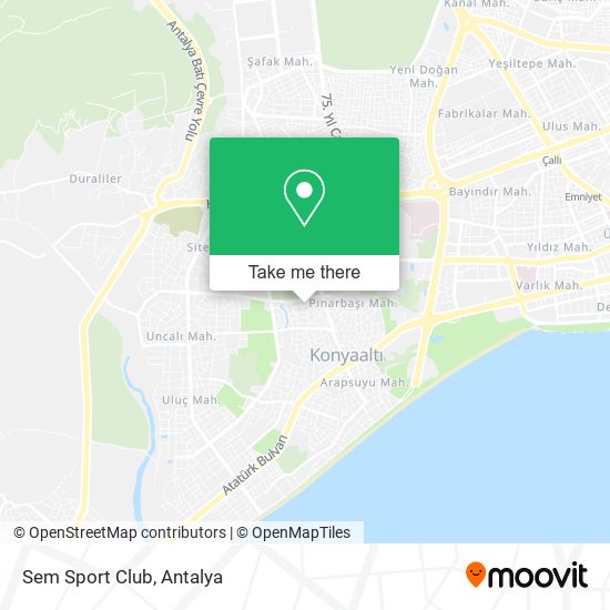 Sem Sport Club map