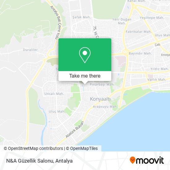 N&A Güzellik Salonu map