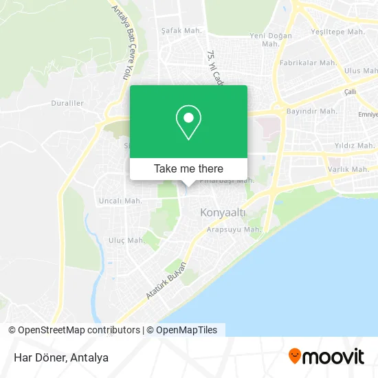 Har Döner map