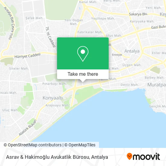 Asrav & Hakimoğlu Avukatlik Bürosu map
