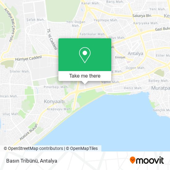 Basın Tribünü map