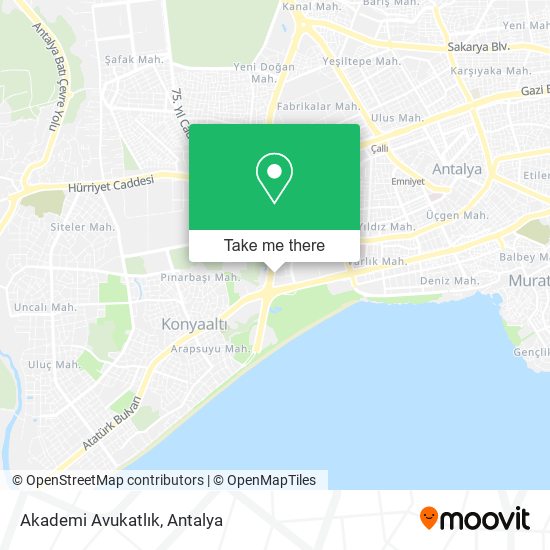Akademi Avukatlık map