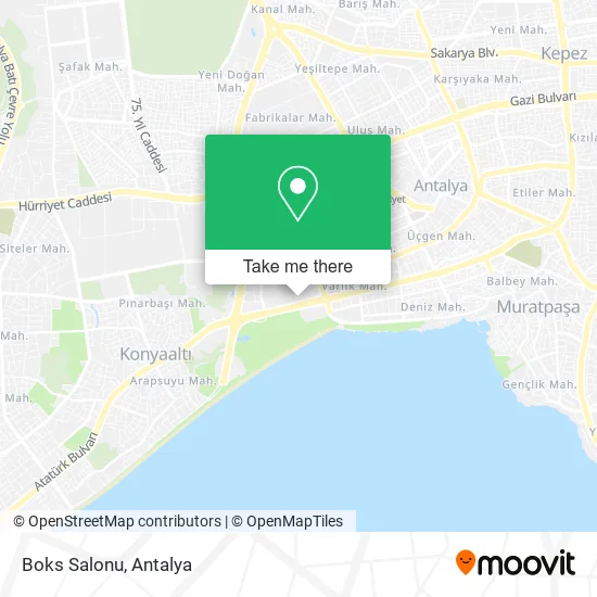 Boks Salonu map