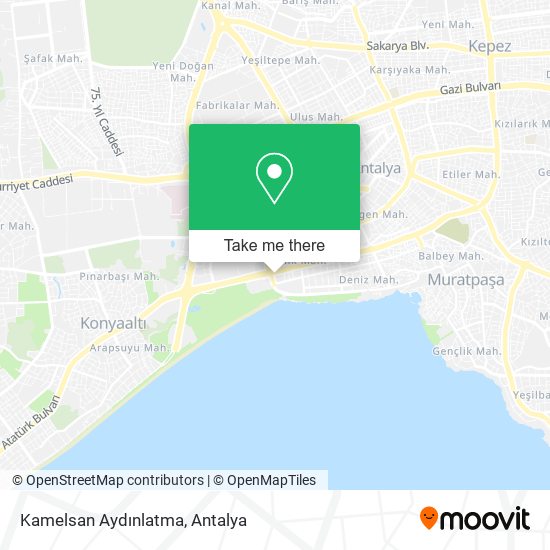 Kamelsan Aydınlatma map