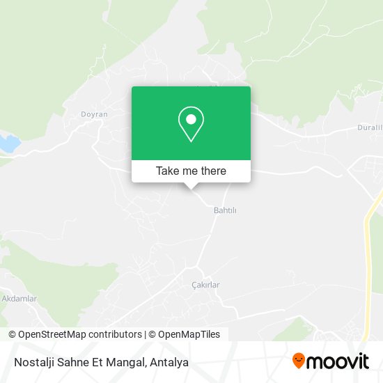 Nostalji Sahne Et Mangal map