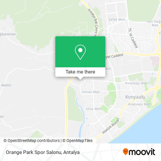 Orange Park Spor Salonu map