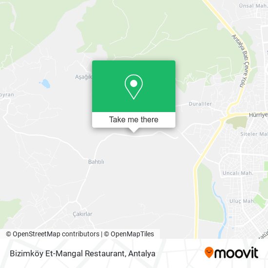 Bizimköy Et-Mangal Restaurant map