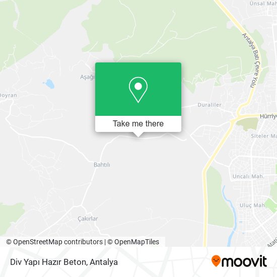 Div Yapı Hazır Beton map