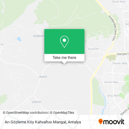 Arı Gözleme Köy Kahvaltısı Mangal map