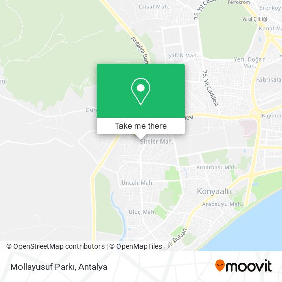 Mollayusuf Parkı map