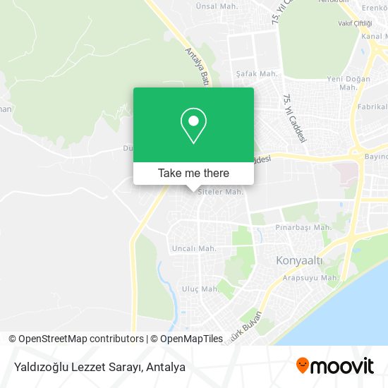 Yaldızoğlu Lezzet Sarayı map