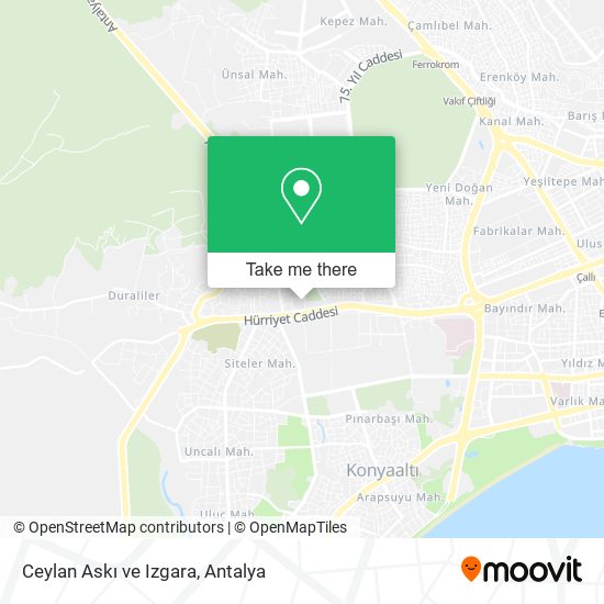 Ceylan Askı ve Izgara map