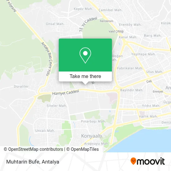 Muhtarin Bufe map