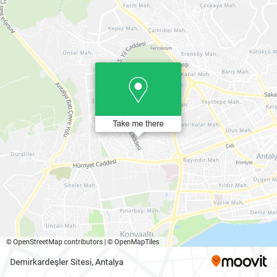 Demirkardeşler Sitesi map
