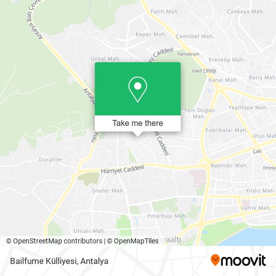Bailfume Külliyesi map