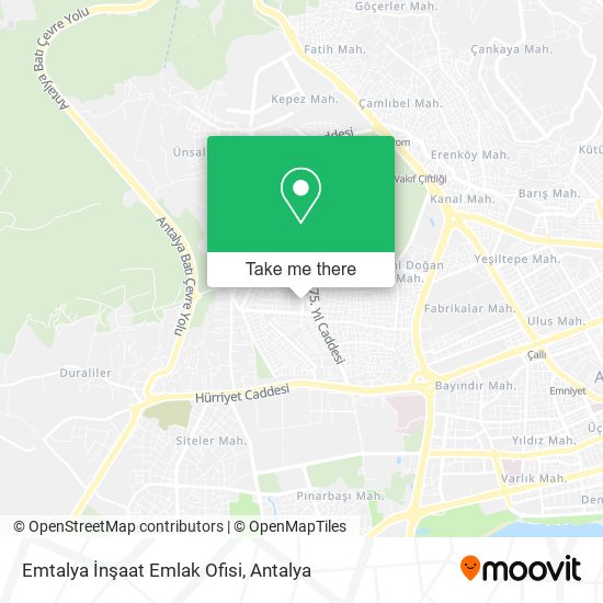 Emtalya İnşaat Emlak Ofisi map