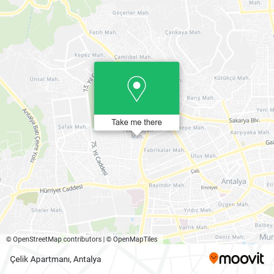 Çelik Apartmanı map