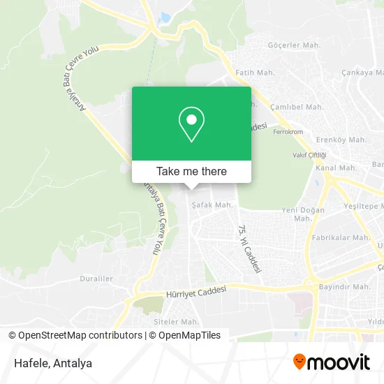 Hafele map