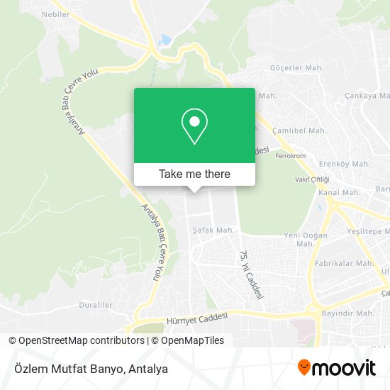 Özlem Mutfat Banyo map