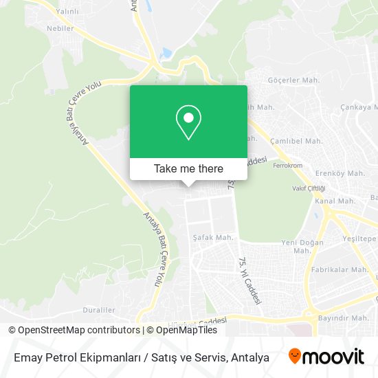 Emay Petrol Ekipmanları / Satış ve Servis map