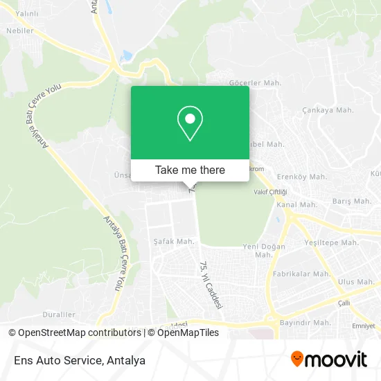 Ens Auto Service map