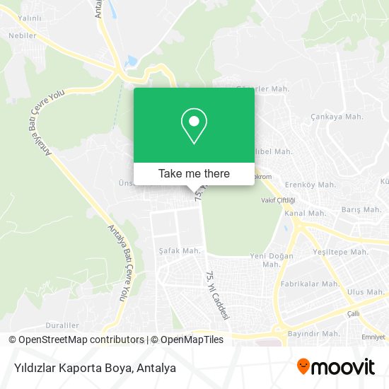 Yıldızlar Kaporta Boya map