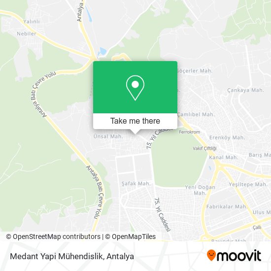 Medant Yapi Mühendislik map