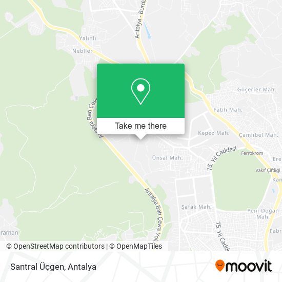 Santral Üçgen map
