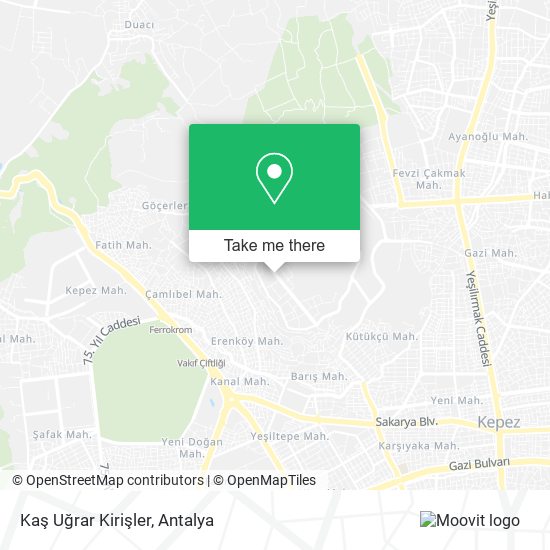 Kaş Uğrar Kirişler map