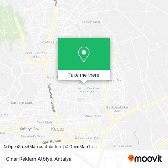 Çınar Reklam Atölye map