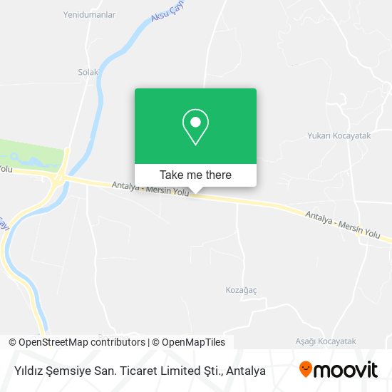 Yıldız Şemsiye San. Ticaret Limited Şti. map