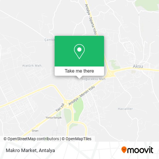 Makro Market map