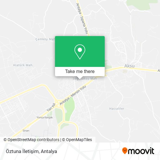 Öztuna İletişim map