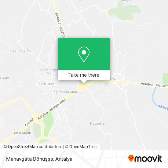 Manavgata Dönüşşş map
