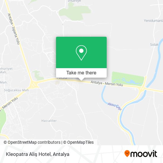 Kleopatra Aliş Hotel map