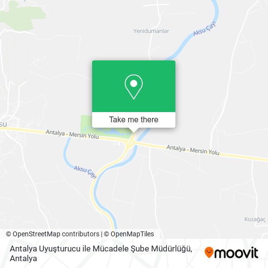 Antalya Uyuşturucu ile Mücadele Şube Müdürlüğü map