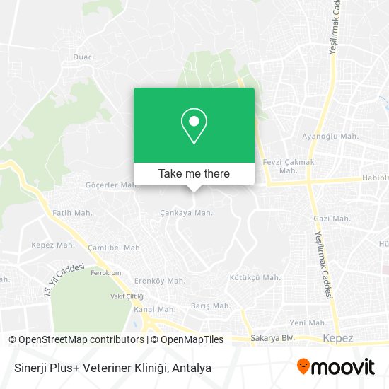 Sinerji Plus+ Veteriner Kliniği map