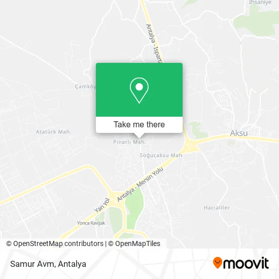 Samur Avm map