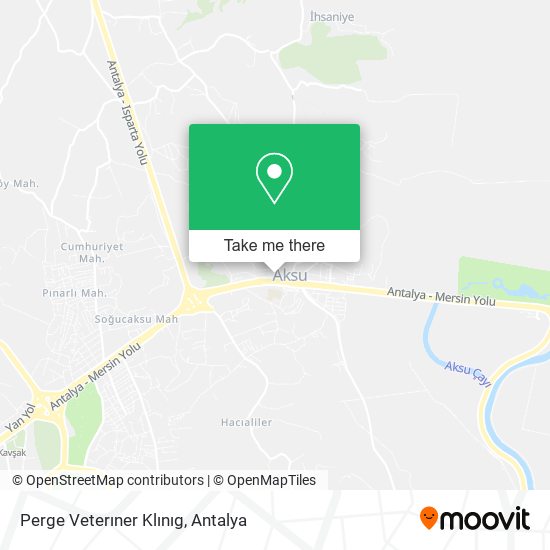 Perge Veterıner Klınıg map