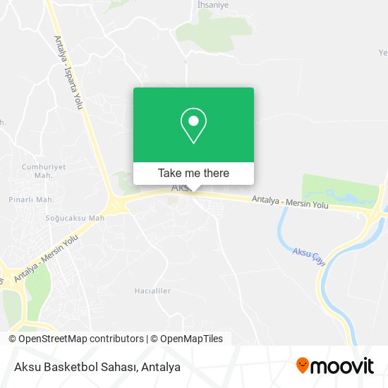 Aksu Basketbol Sahası map