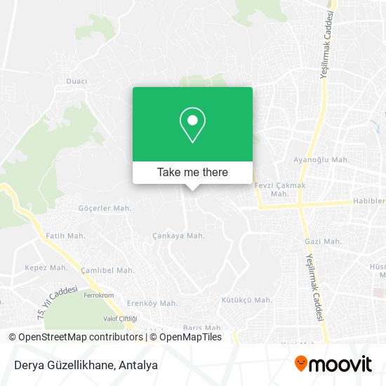Derya Güzellikhane map
