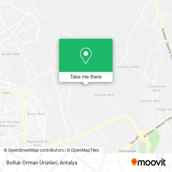 Bolluk Orman Ürünleri map