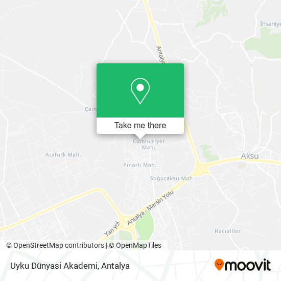 Uyku Dünyasi Akademi map