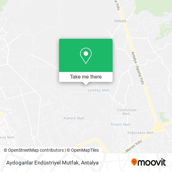 Aydoganlar Endüstriyel Mutfak map