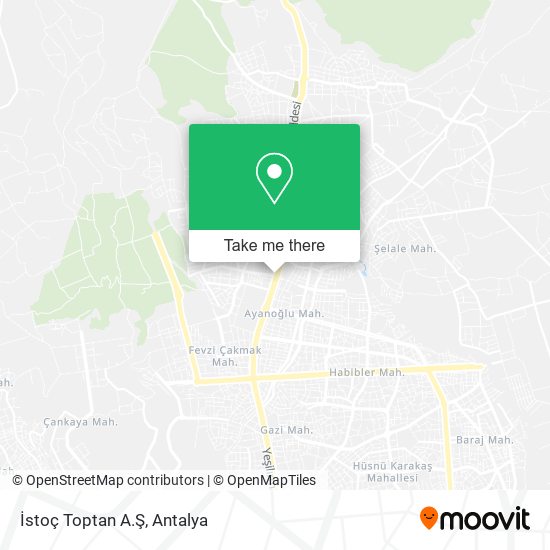 İstoç Toptan A.Ş map