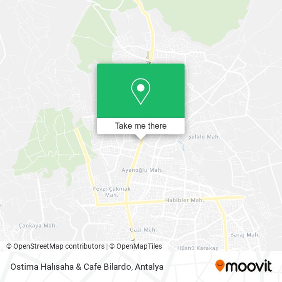 Ostima Halısaha & Cafe Bilardo map