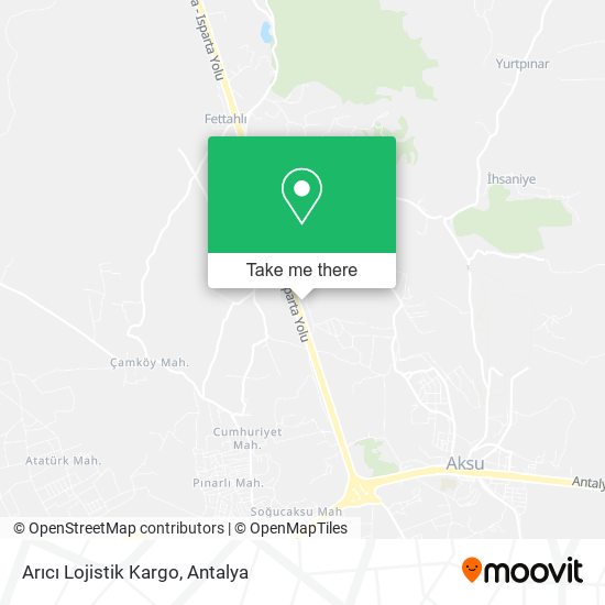Arıcı Lojistik Kargo map