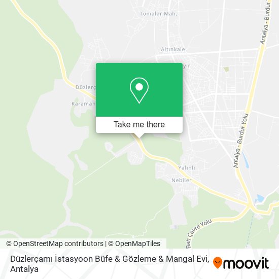 Düzlerçamı İstasyoon Büfe & Gözleme & Mangal Evi map
