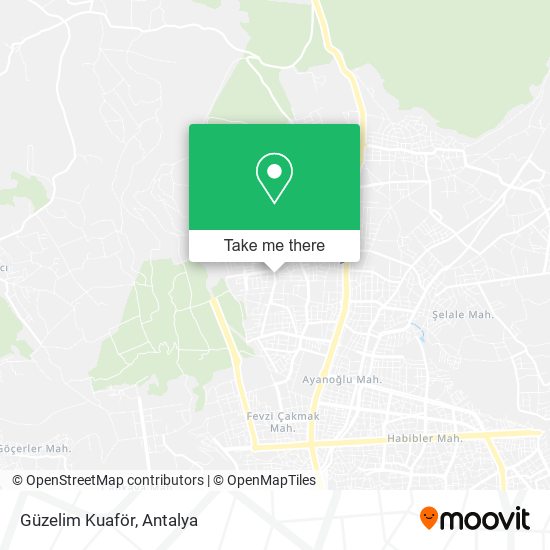 Güzelim Kuaför map