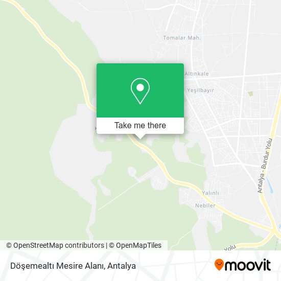 Döşemealtı Mesire Alanı map
